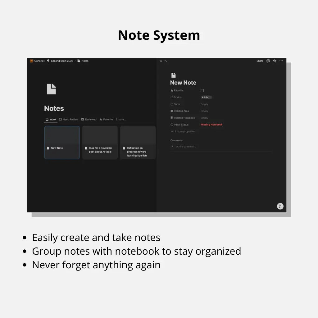 notion note system