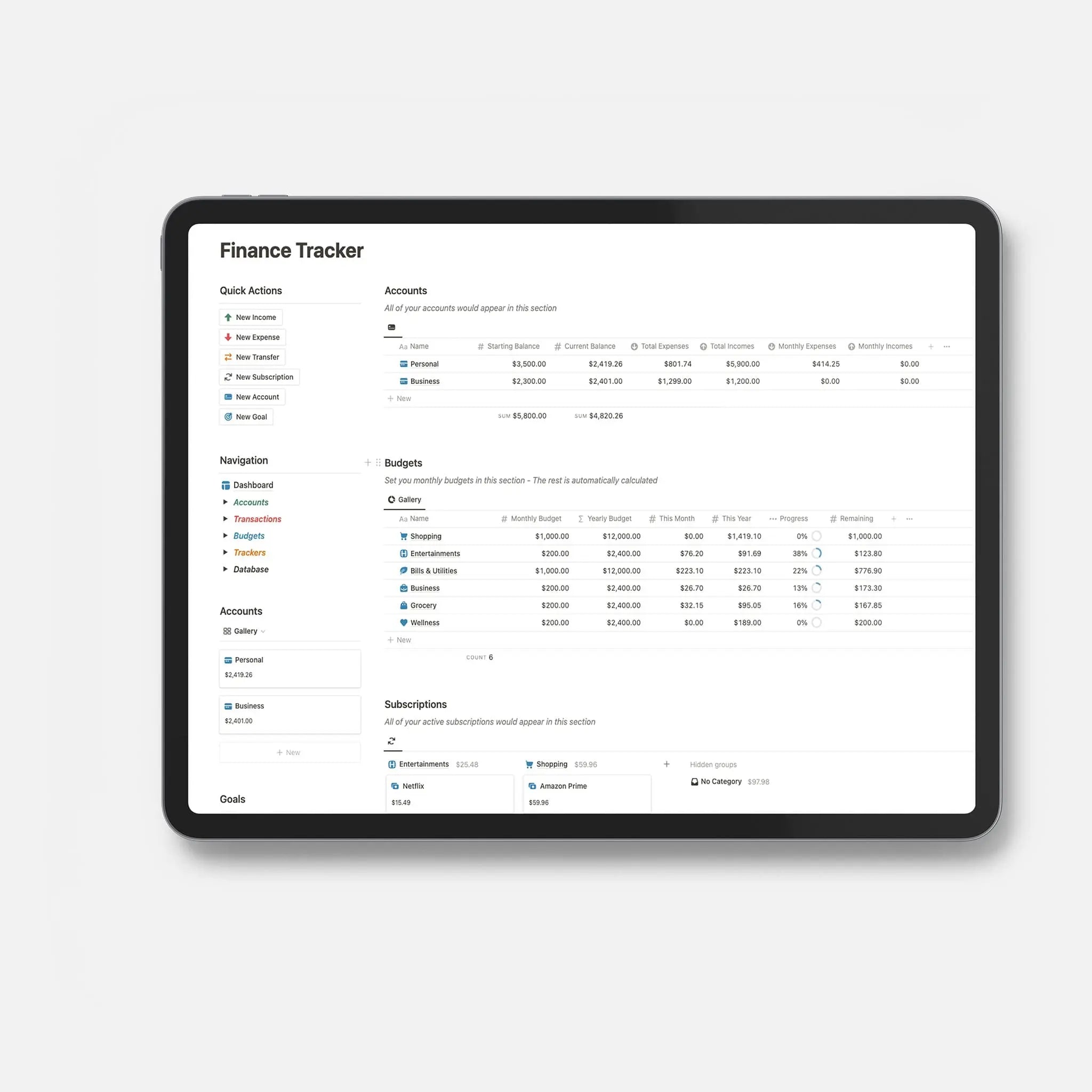 Buy Notion Budget Template Best Notion Templates Aesthetic 2024