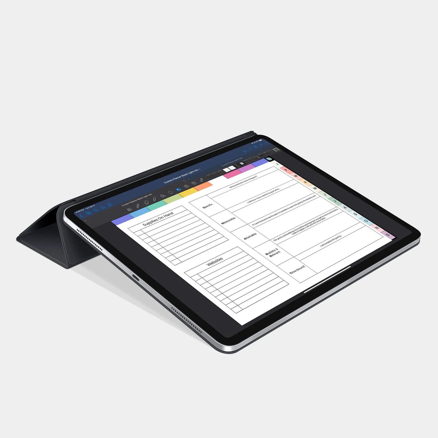 digital custom planner teacher insert bundle