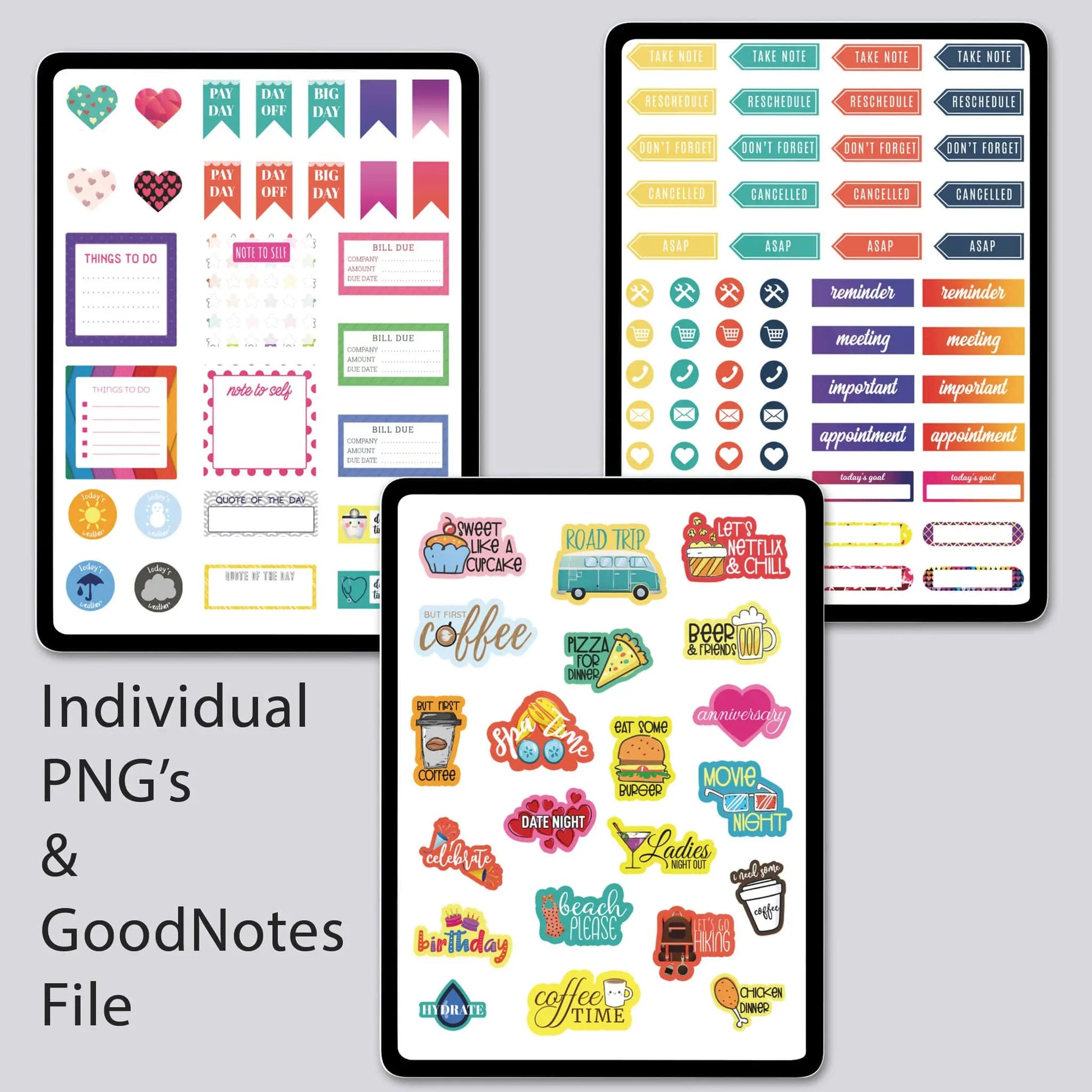 cute Digital Stickers