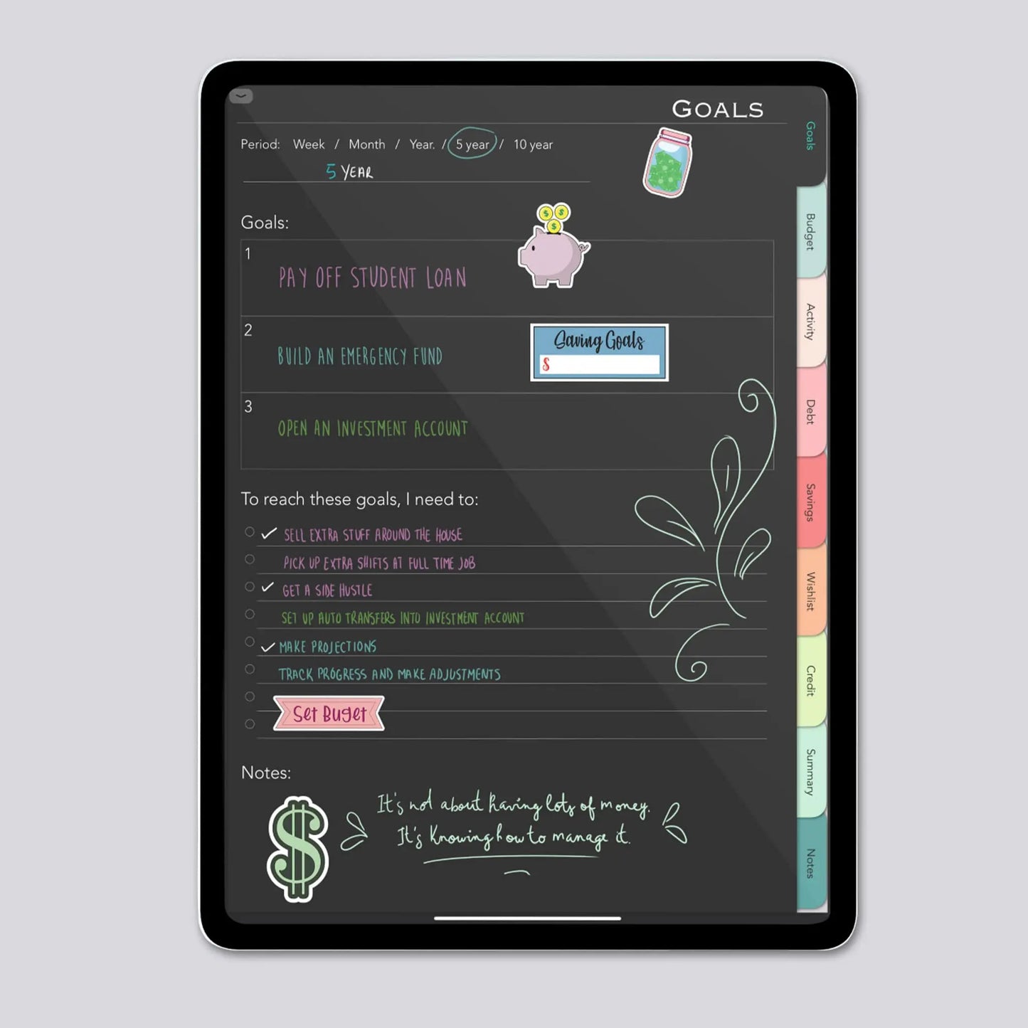 digital sticker png for goodnotes