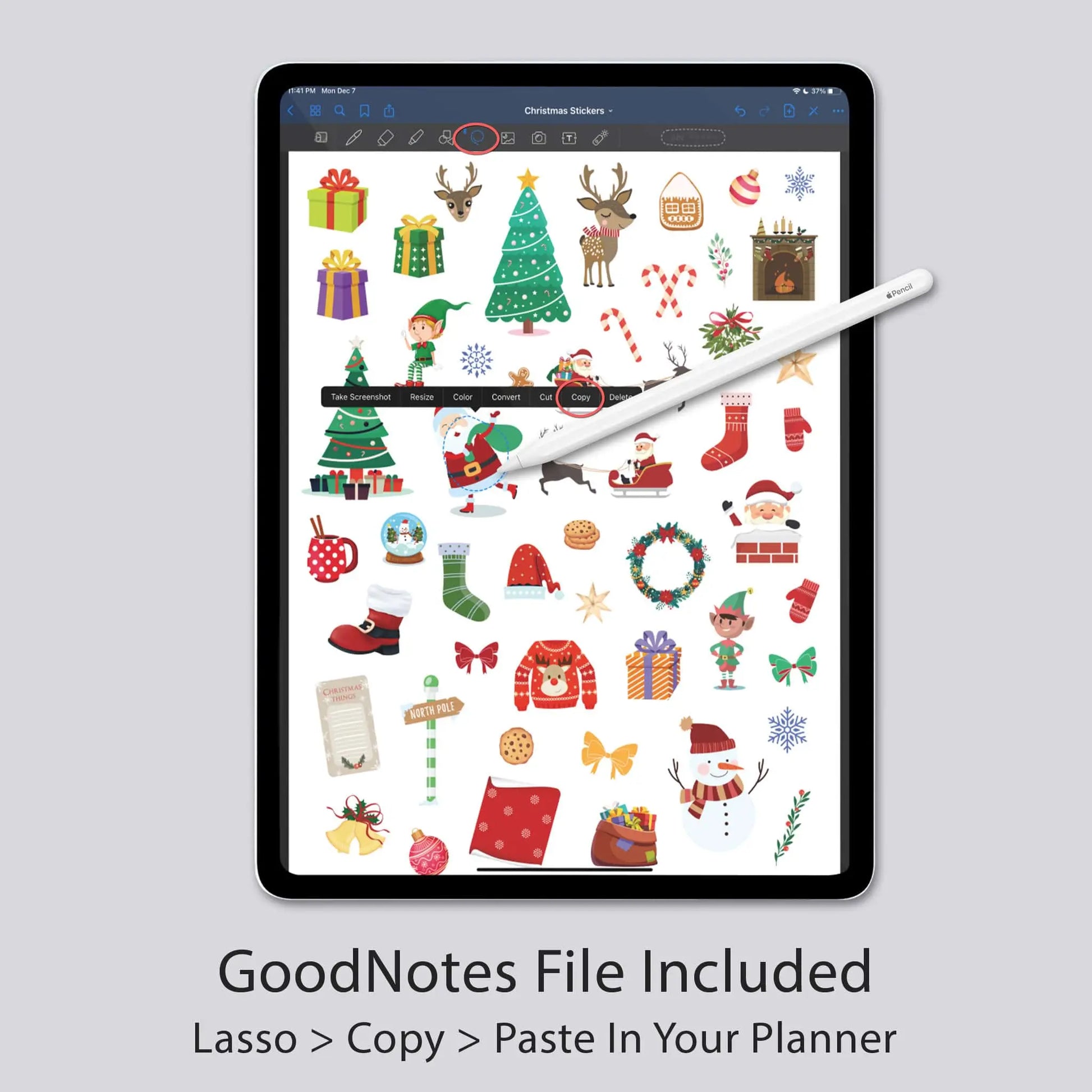 digital stickers for goodnotes