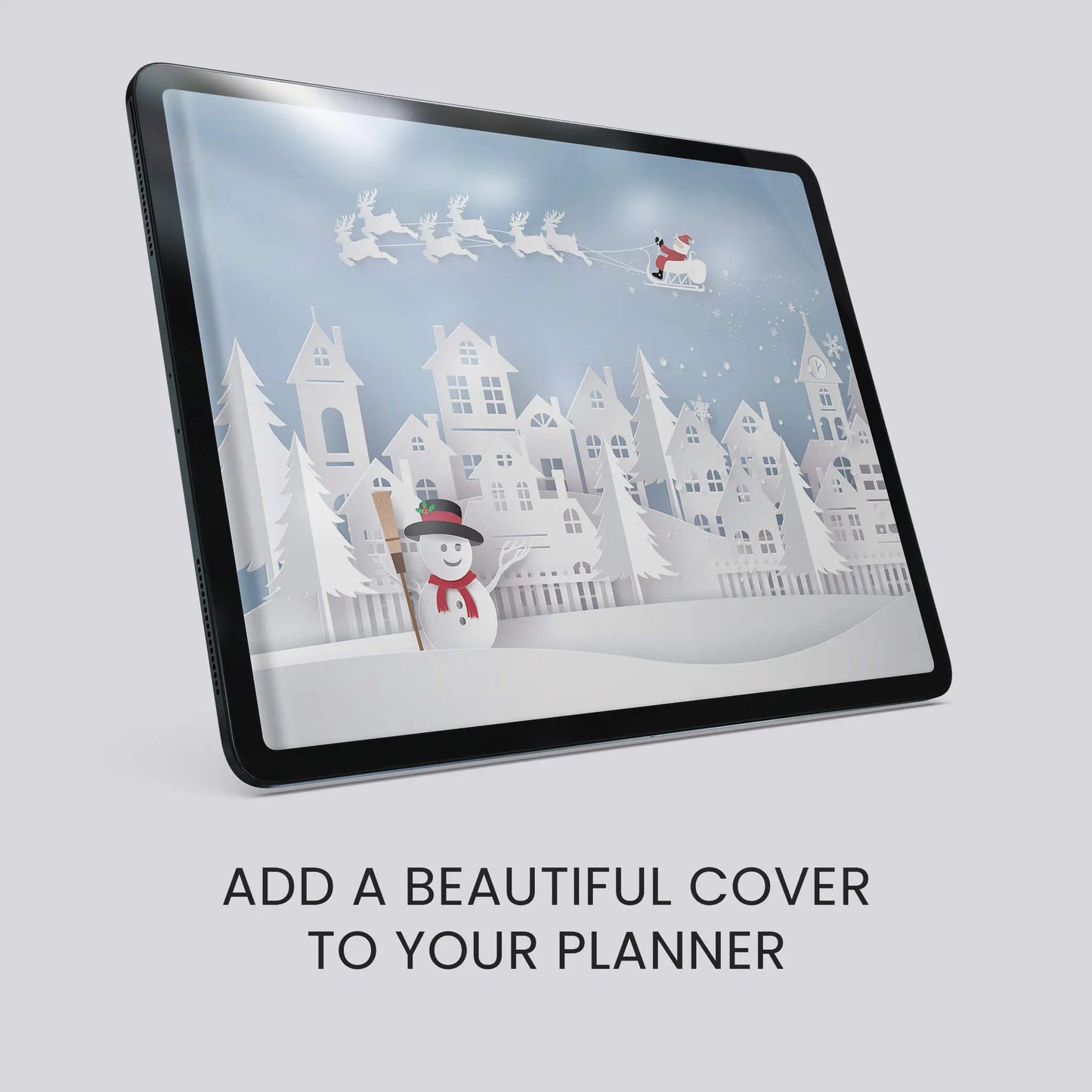 digital planner christmas cover pack