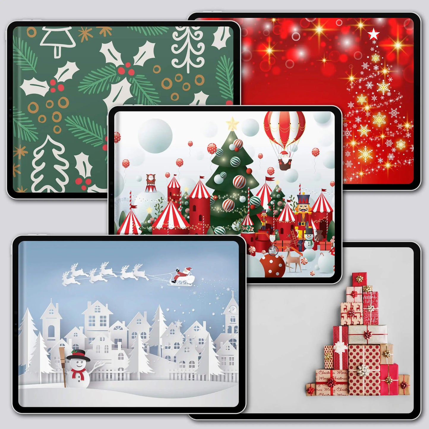 digital planner christmas cover pack