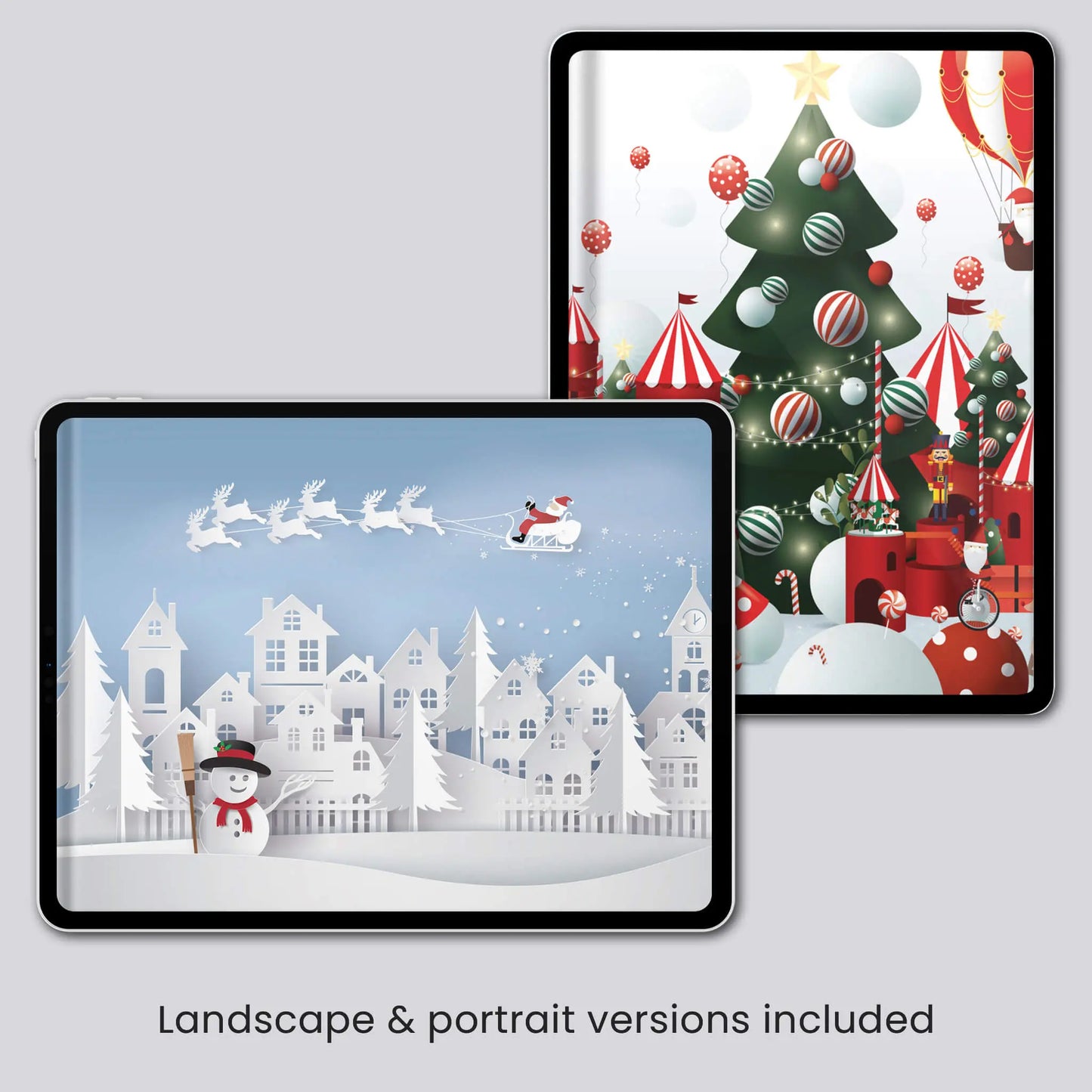 digital planner christmas cover pack