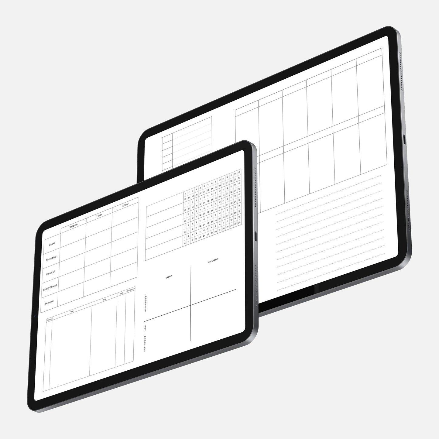 custom digital planner inserts