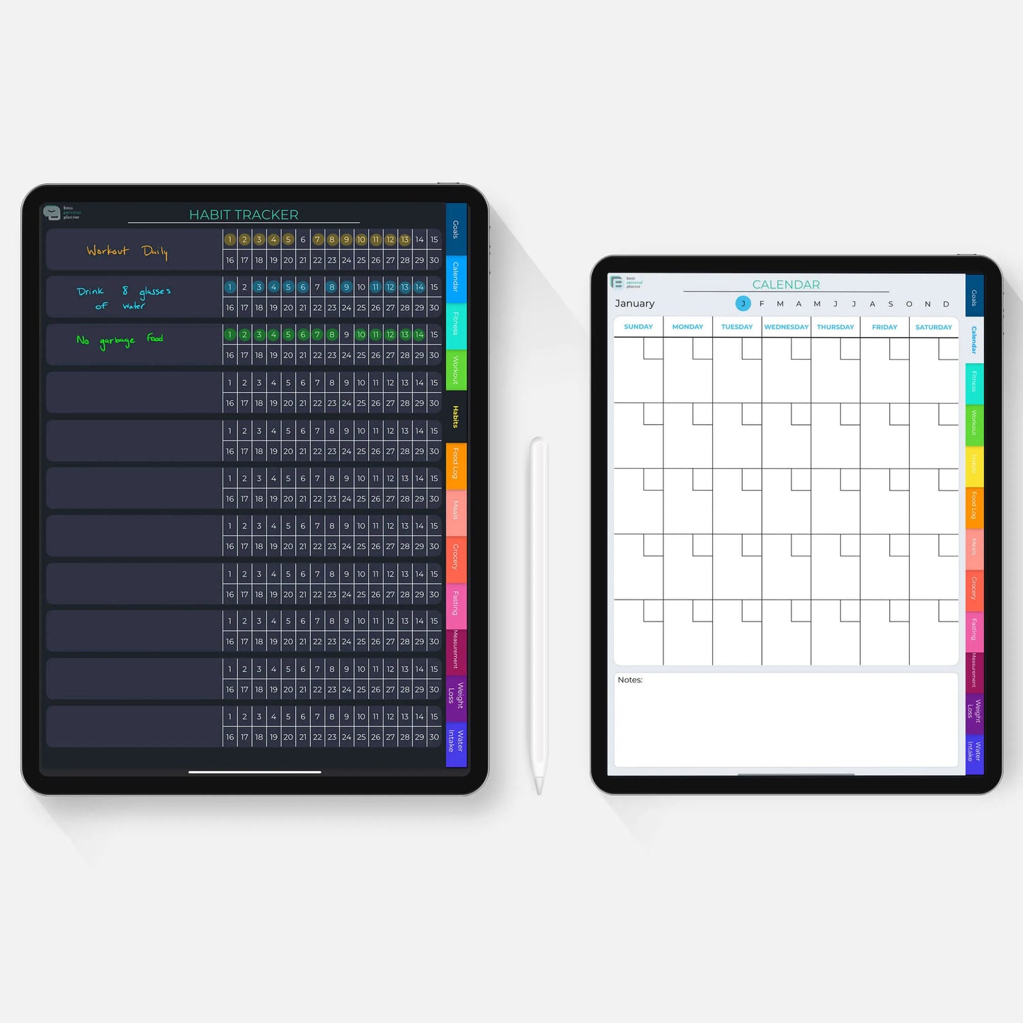 digital habit tracker