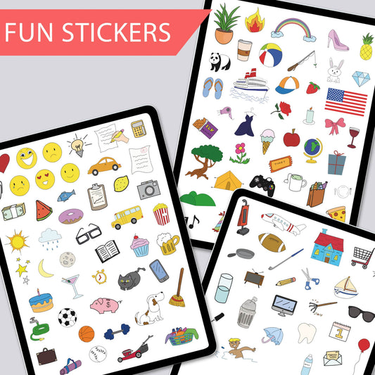 Digital Fun Set Sticker Pack