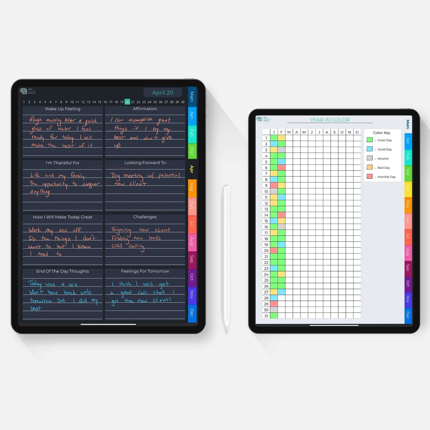 Digital gratitude journal