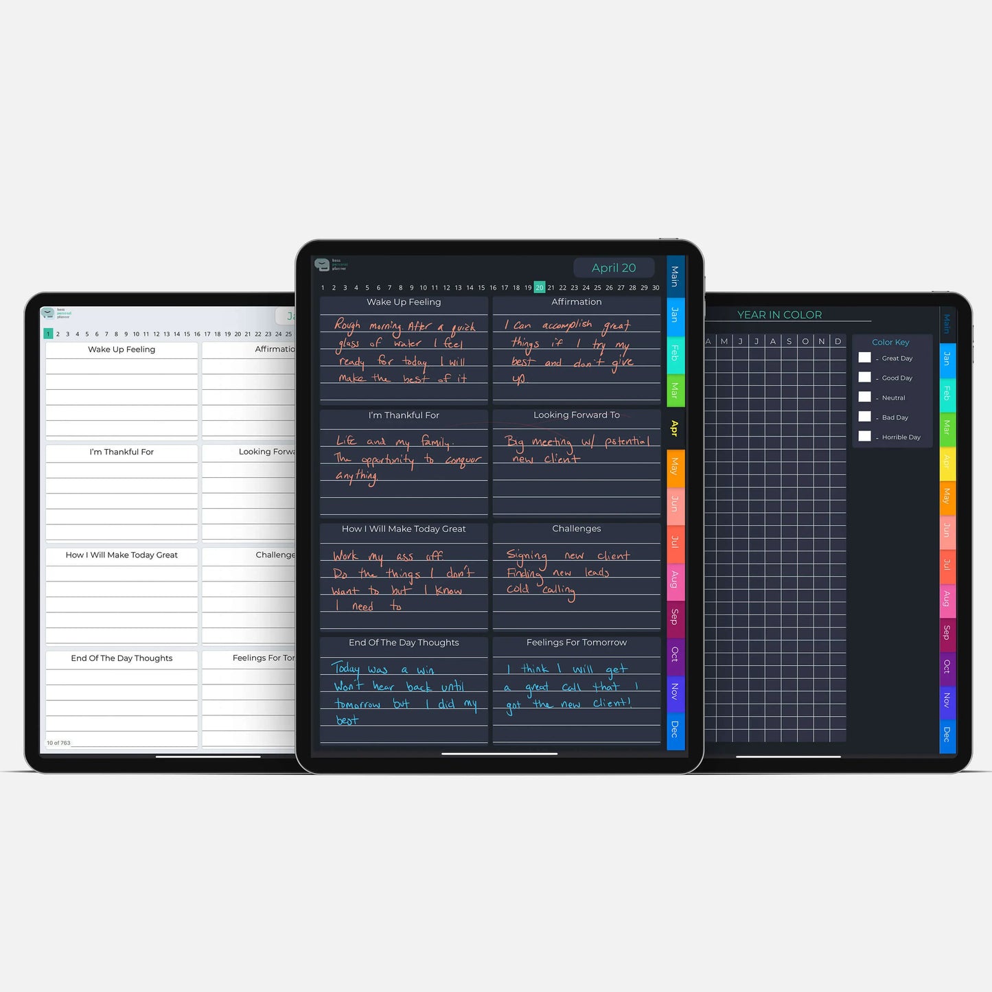 digital gratitude journal daily journaling