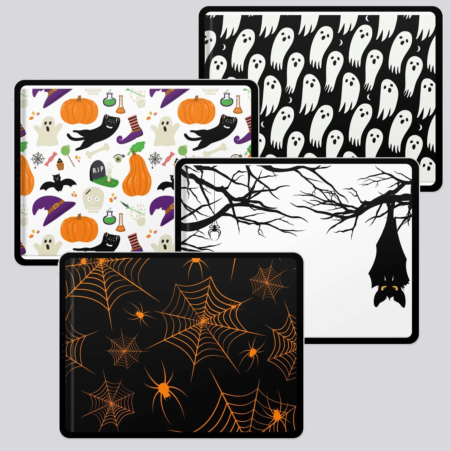 digital planner cover pack halloween theme
