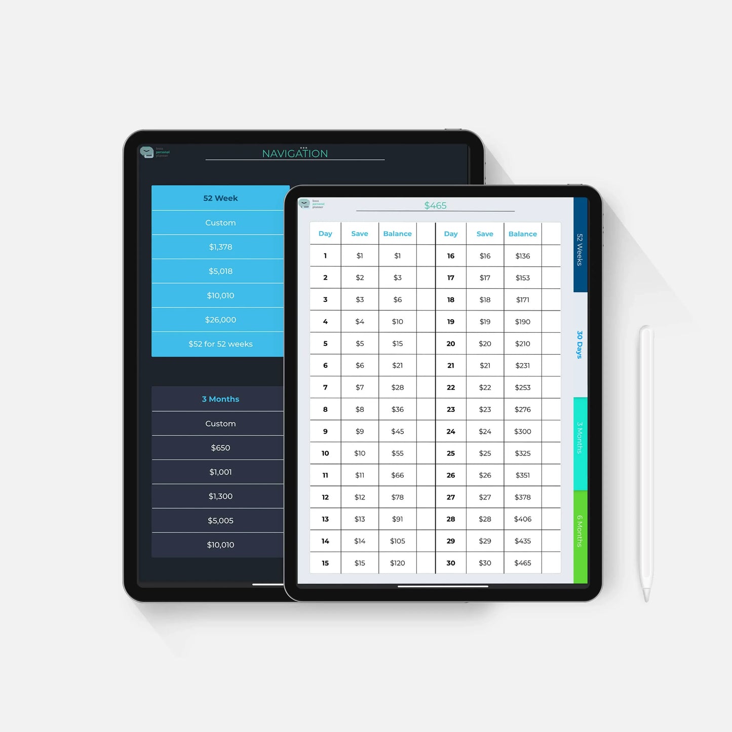 digital money savings challenge