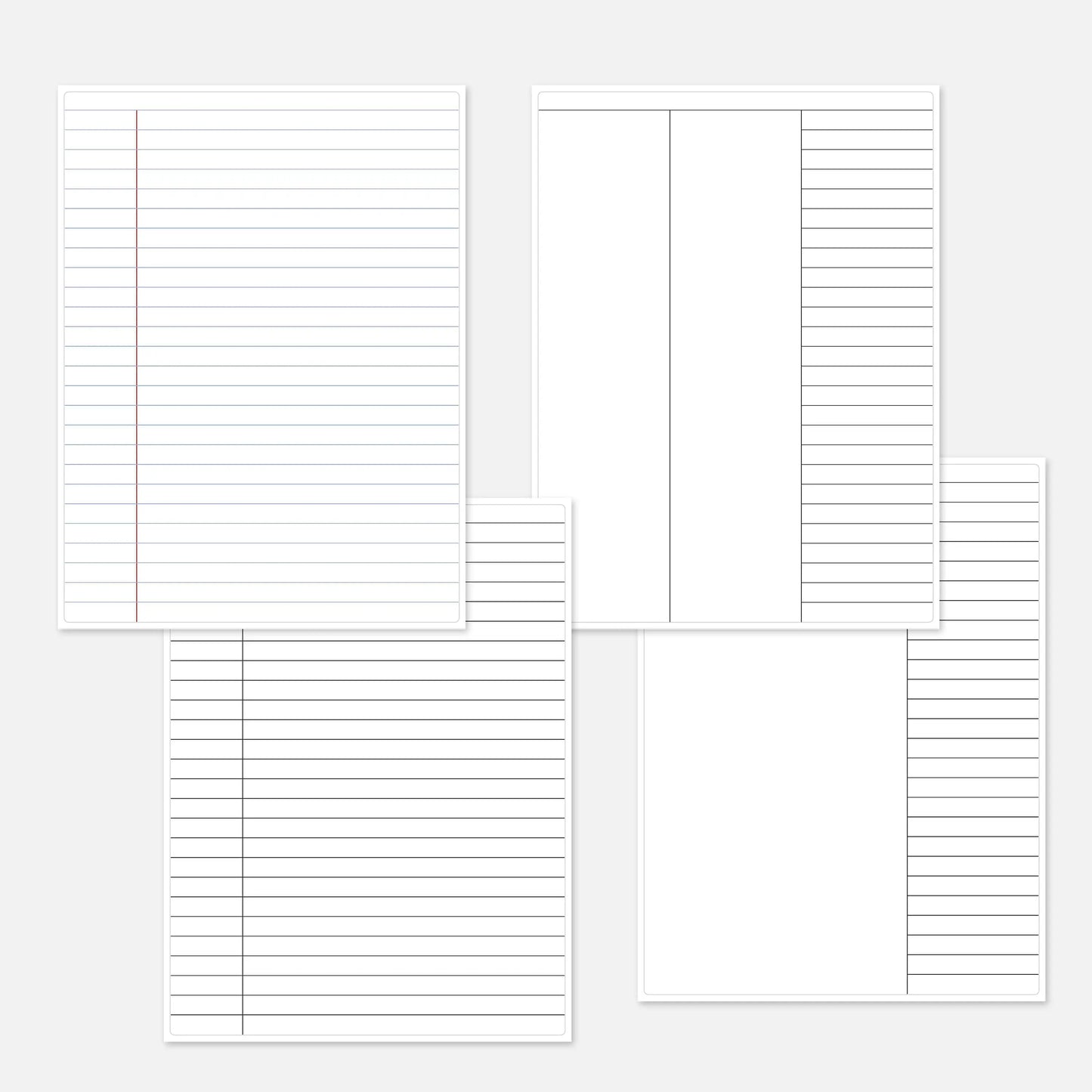 printable planner bullet journal pages