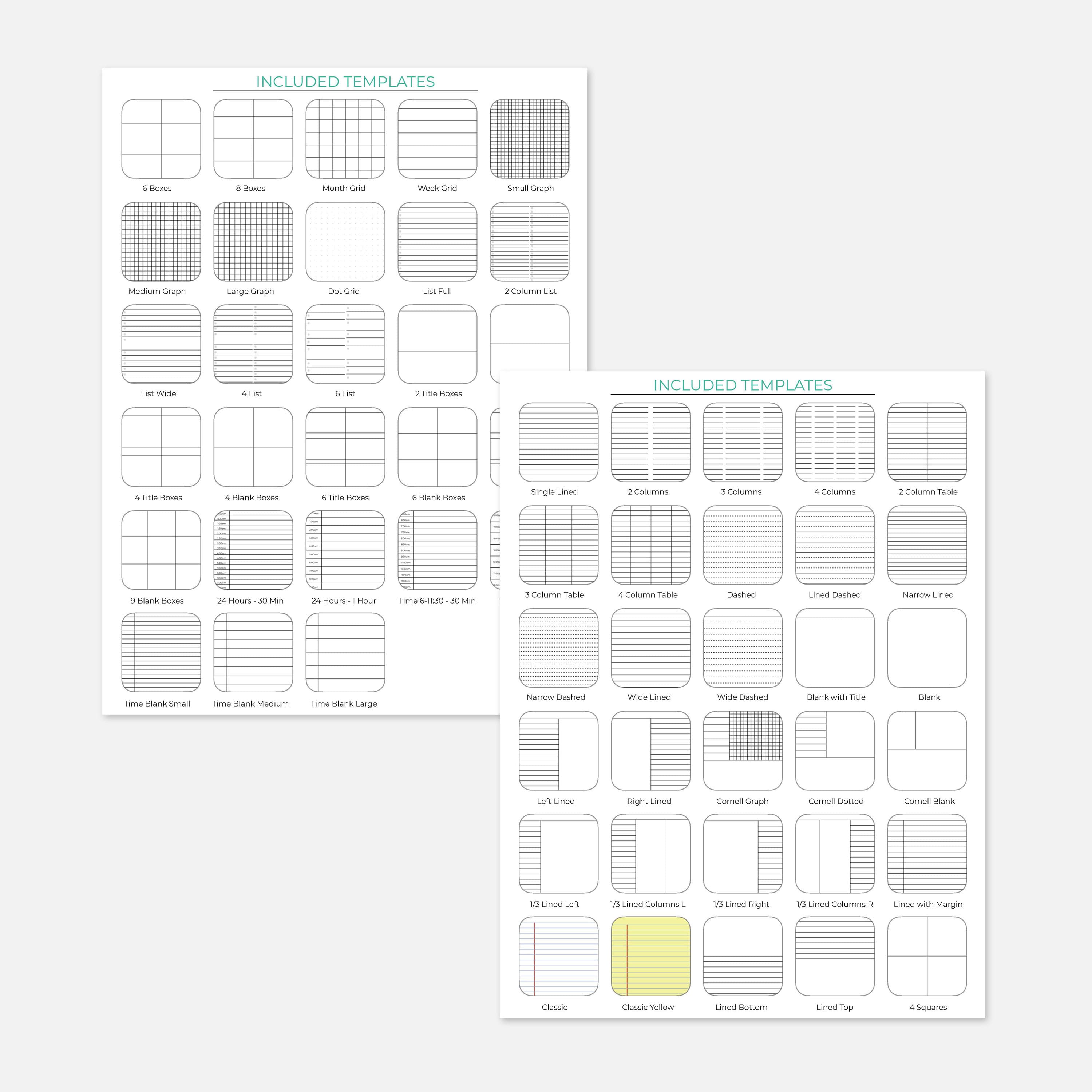 Printable Bullet Journal PDF – Boss Personal Planner
