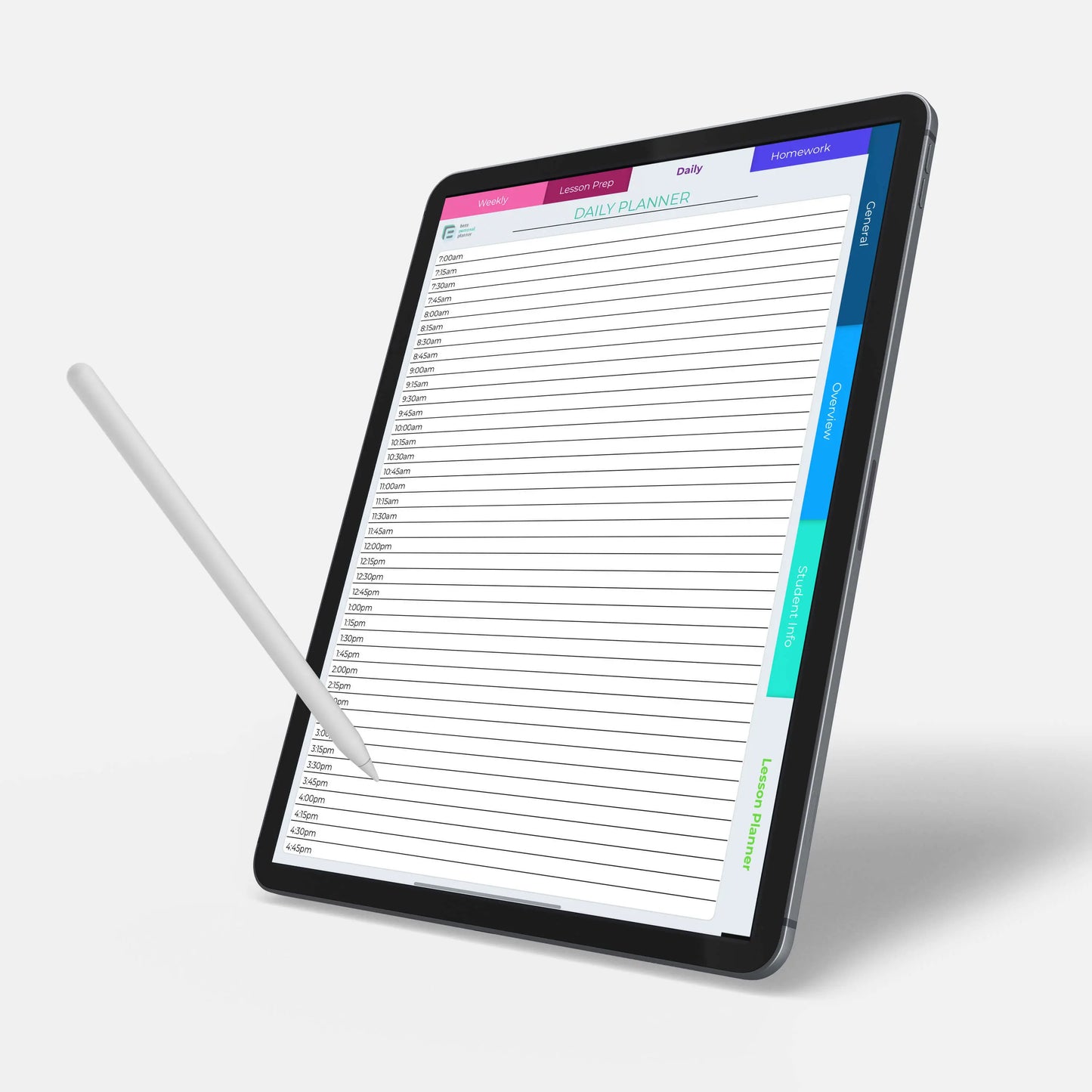 digital teacher planner daily planning