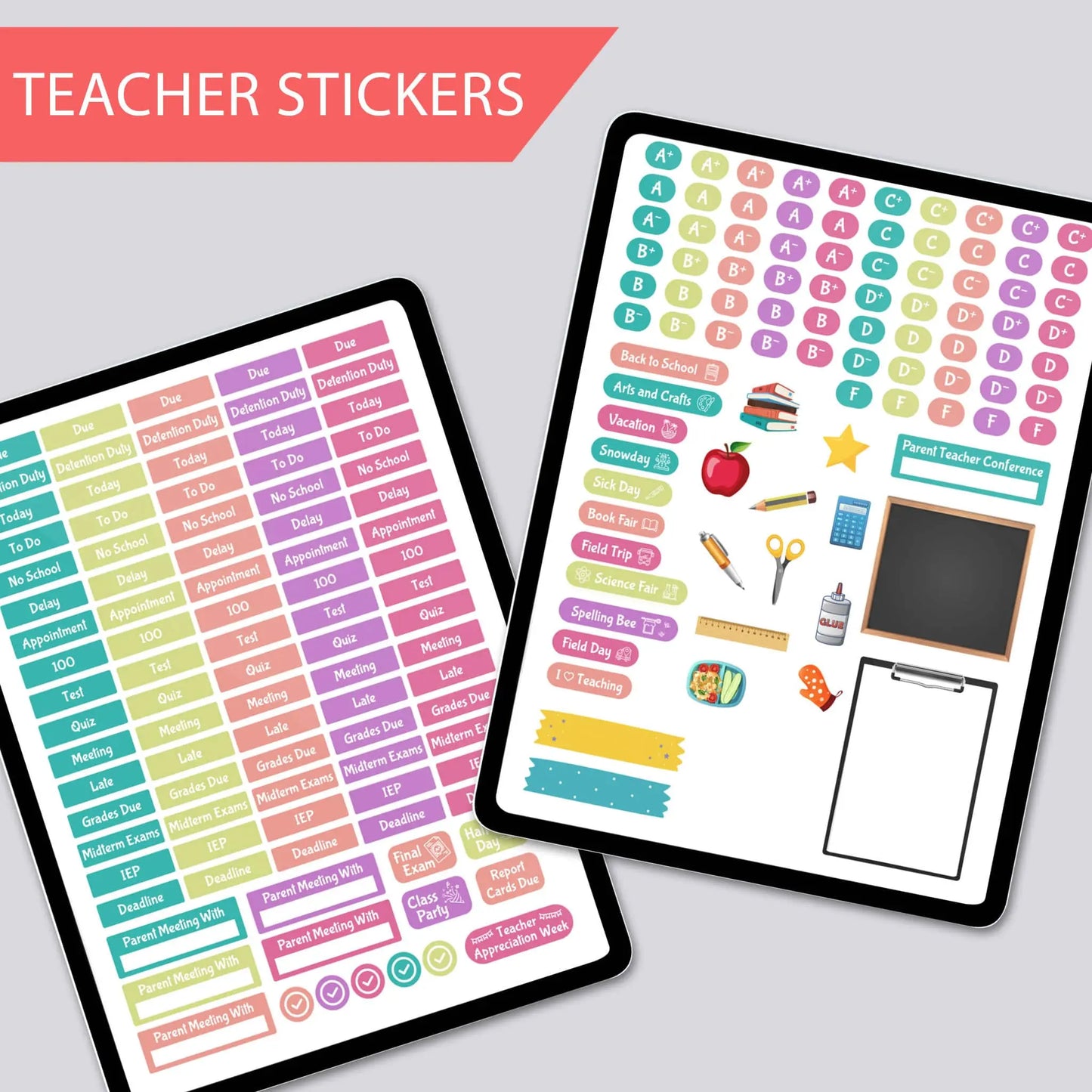 digital teacher stickers