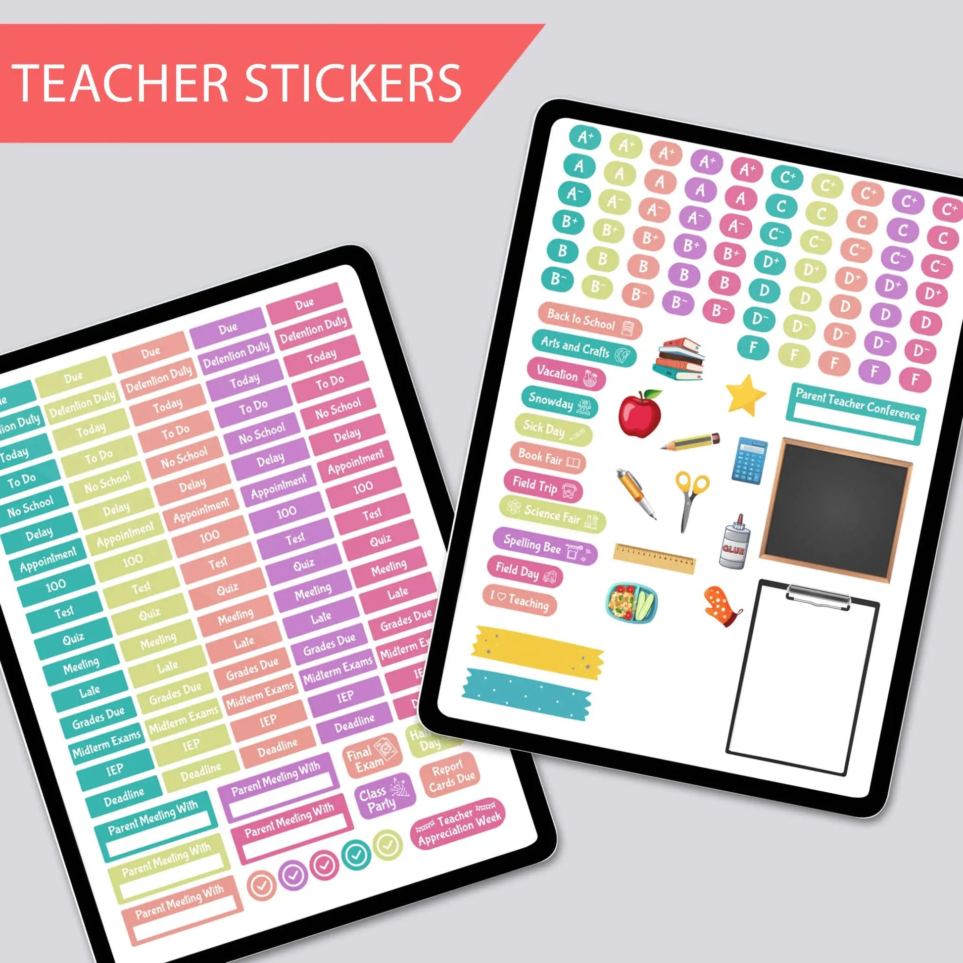 digital teacher stickers