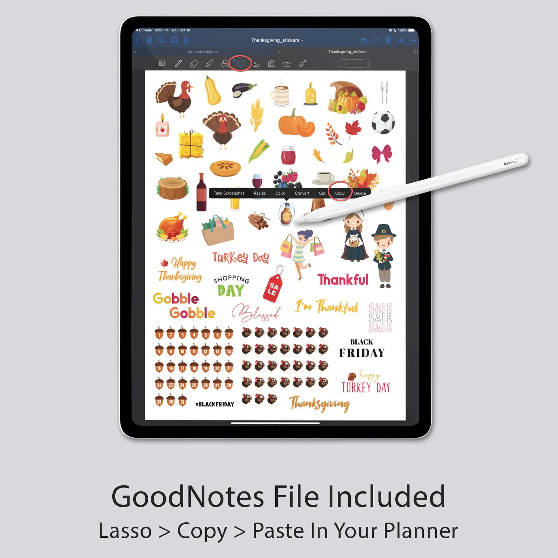 stickers for goodnotes