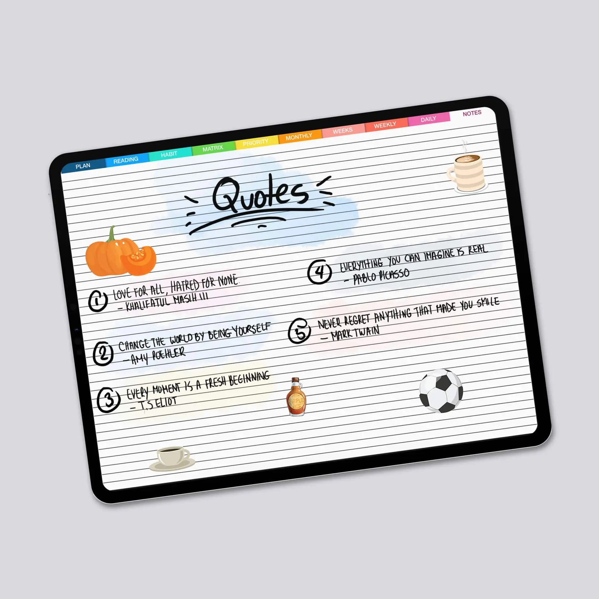 Digital Stickers thanksgiving theme