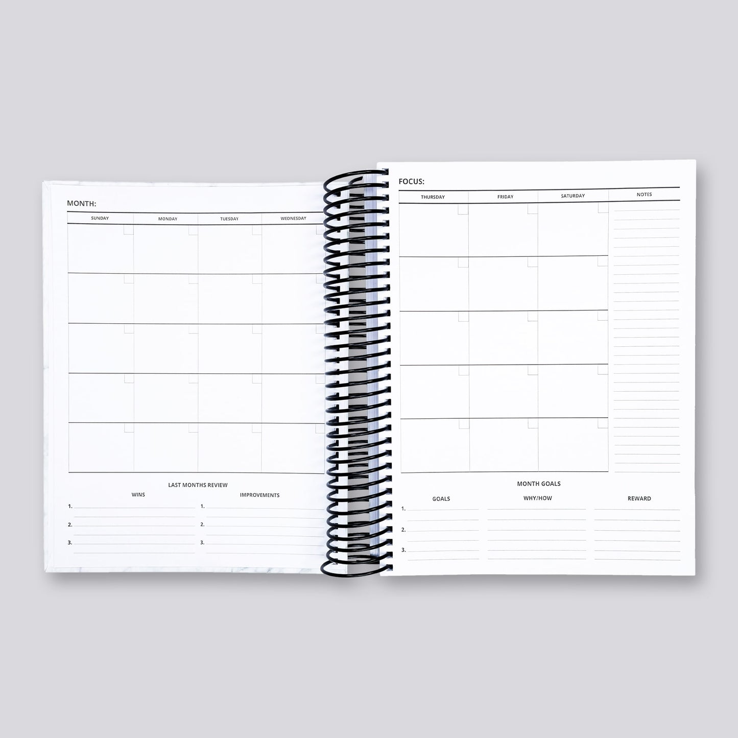 monthly calendars