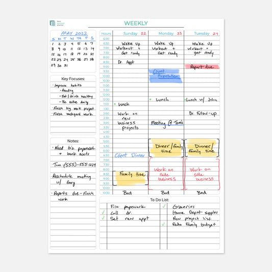 printable weekly planners