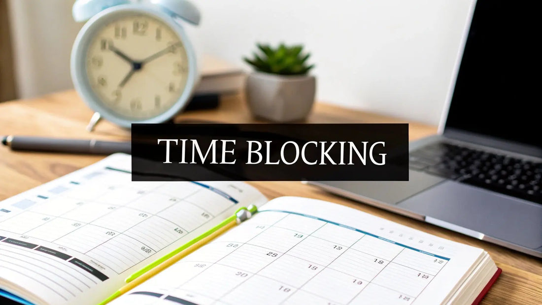 Boost Productivity with a Time Blocking Schedule