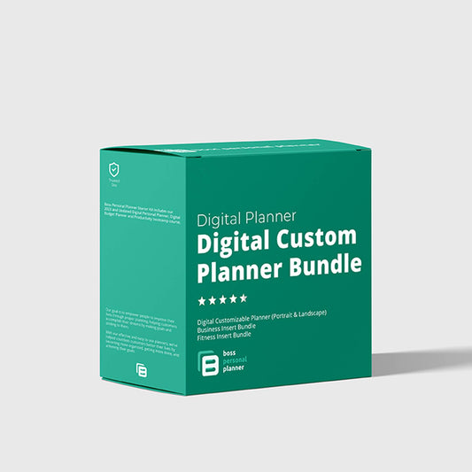 Digital Custom Planner Bundle