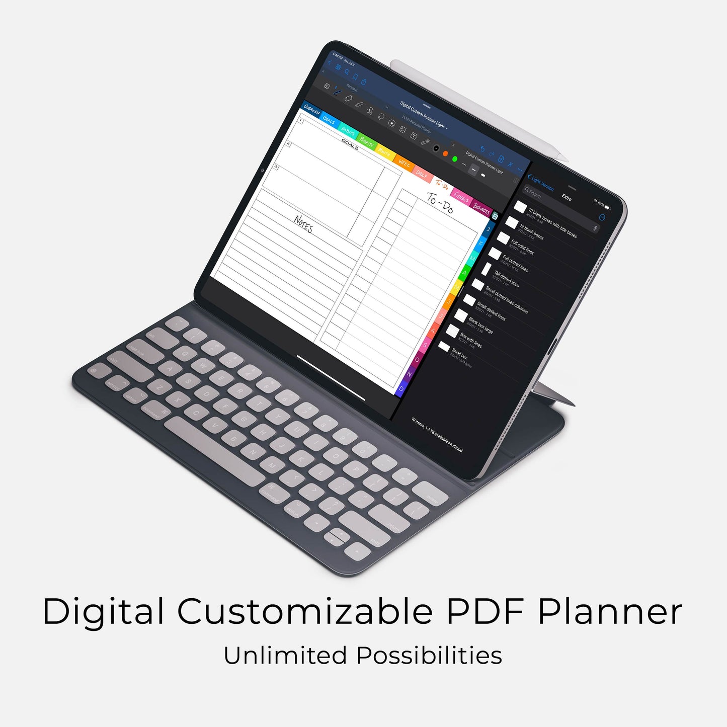 Digital Custom Planner Bundle
